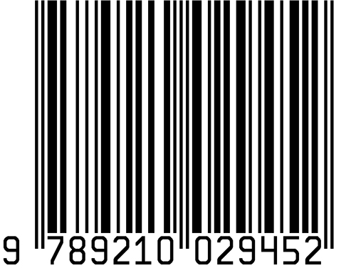 Barcode of the publication, Number 9 789210 029452